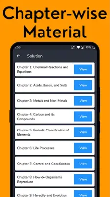 Class 10 Science All in One android App screenshot 6